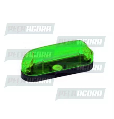 LANTERNA LATERAL PALITINHO ARREDONDADA LAMPADA 69-VD SINALSUL 1064PS (421297)