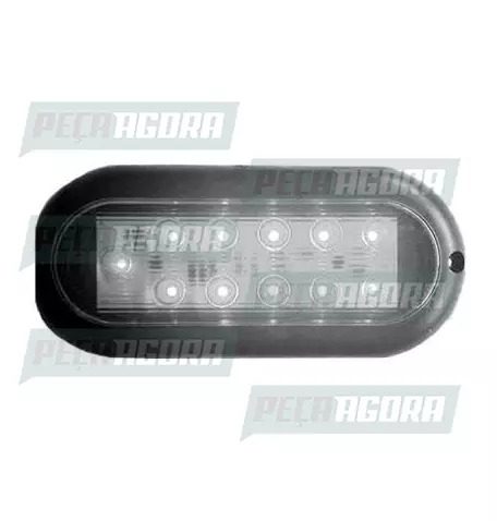 LANTERNA TRASEIRA LED CANOA NOVA PEQUENA - CR BIVOLT.IVA (447158)
