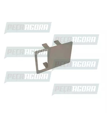 TAMPA PLASTICA DO PAINEL MB BICUDO CINZA 1 FURO LATERAL (6886897239.)