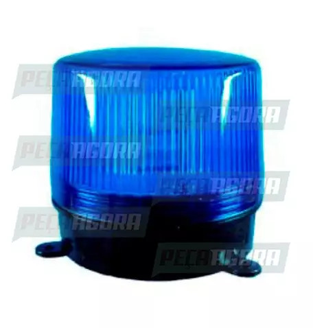 SINALIZADOR ''GIROFLEX'' FLASH AZUL 24V ROTATIVO MAGNETICO DNI (446775)