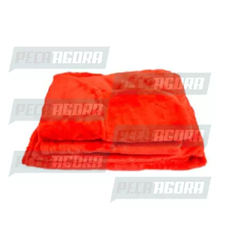 CAPA PELUCIA CHINIL BANCO C/LOGO VW CONST MOTORISTA/CARONA SOFA GAUCHA VERMELHA 