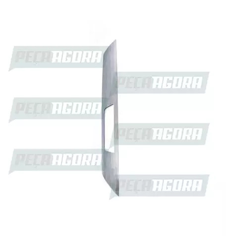 PAR APLIQUE ESPELHO VOLVO FH ...2015 INOX JETTA (449932)