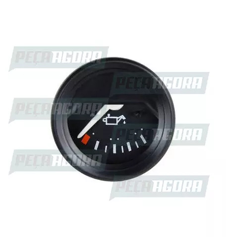 RELOGIO FORD MANOMETRO ELETRICO PRESSAO OLEO 0-6BAR 12V 52MM PT (85HU9273C)