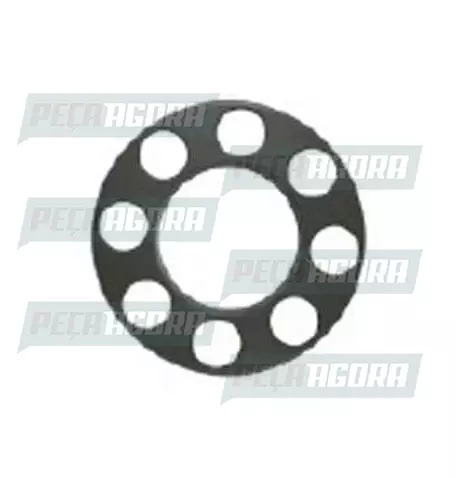 CALOTA DIANTEIRA 20 PLASTICA 08 FUROS MERCEDES BENZ/VOLKSWAGEN/CARGO CINZA (2TK6
