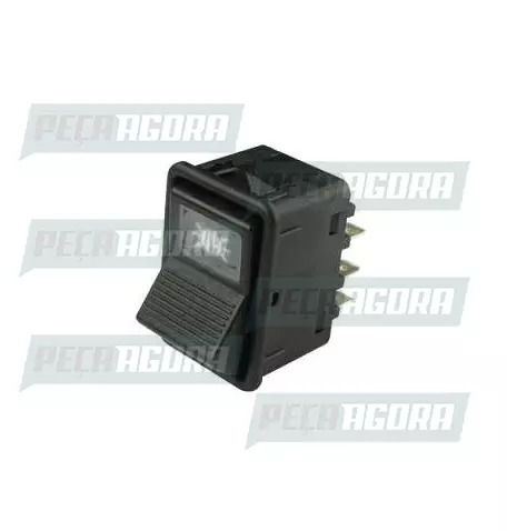 INTERRUPTOR DE TECLA ACIONADOR DO PISCA MB CAMINHAO/ONIBUS MARILIA (3765457114)