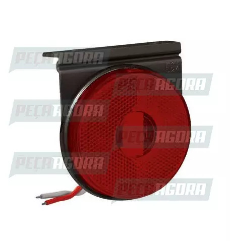 LANTERNA LATERAL GUERRA LED COM SUPORTE COM CABOS - VM PRADOLUX PL0566 (454692)