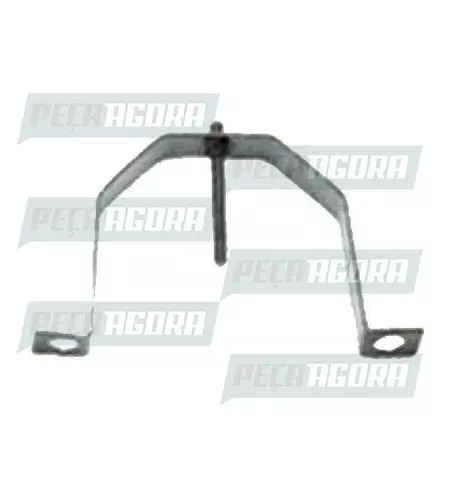 PAR SUPORTE CALOTA TRASEIRA MERCEDES BENZ 1113/1313 ARO - 2 PEC (447350)