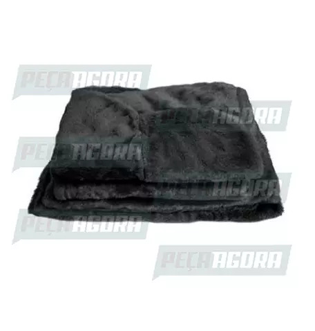 CAPA PELUCIA CHINIL BANCO C/LOGO VOLVO FH SO MOTORISTA APOS 2010 GAUCHA PRETA (4