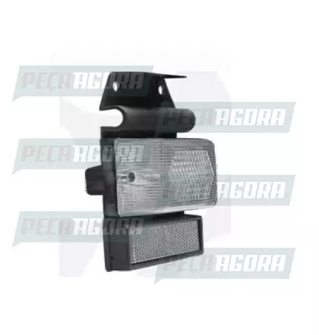 LANTERNA LATERAL BAU GRANDE COM REFLETOR LED BIVOLT SUPORTE FLEXIVEL CR RN (4569