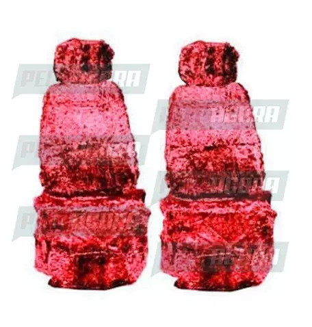 CAPA PELUCIA CHINIL BANCO S/LOGO FORD CARGO 2011...MOTORISTA/CARONA GAUCHA VERME