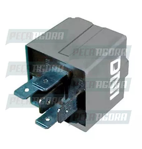 RELE AUXILAR DE USO GERAL PARA IVECO 5 TERMINAIS SEM SUPORTE 20/10A 24V DNI 8127