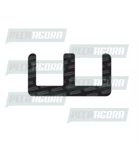 CANALETA PORTA VOLKSWAGEN KOMBI 1200/1500 FLOCADA UNIVEL (442492)