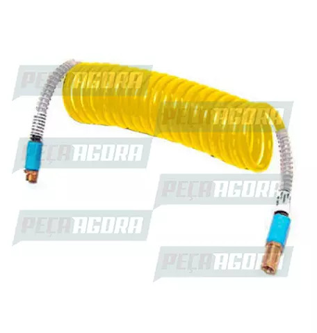 MANGUEIRA ESPIRAL CARRETA NYLON PARA IVECO/VOLVO 6,5MT.AMAR. TOP (423545)