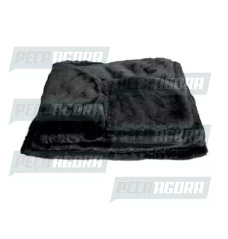 CAPA PELUCIA CHINIL SOFA INDIV.C/LOGO VW TITAN MOTORISTA/CARONA GAUCHA PRETA (45