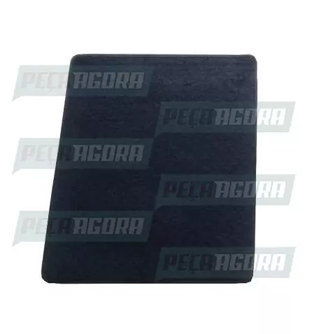 TAPETE CARPETE S/LOGO VOLVO 50X60 CARONA PRETO PREMIUM (458906)