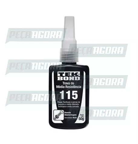 TRAVA PARAFUSOS MT 115 AZUL 50G TEKBOND (446671)