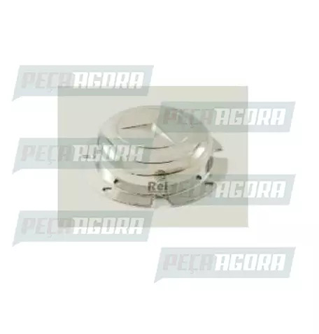 SOBRE TAMPA DO CUBO DIANTEIRO MERCEDES BENZ AXOR/TRASEIRA 1620 BICUDO CROMADA MA