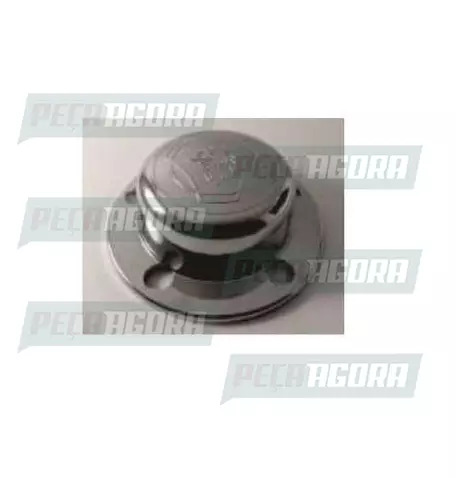 SOBRE TAMPA DO CUBO DIANTEIRO PARA SCANIA 112/113 GRIFO CROMADA (456789)