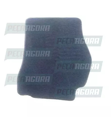 TAPETE CARPETE ORIGINAL MODELADO C/LOGO SC CARONA CINZA PREMIUM (459561)