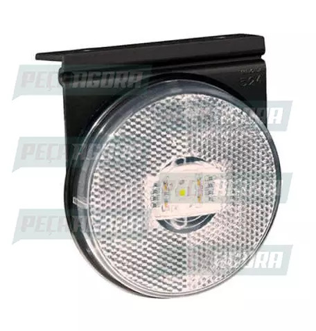 LANTERNA LATERAL RANDON LED COM SUPORTE COM CONECTOR - CR.PRADOLUX PL0646 (44767