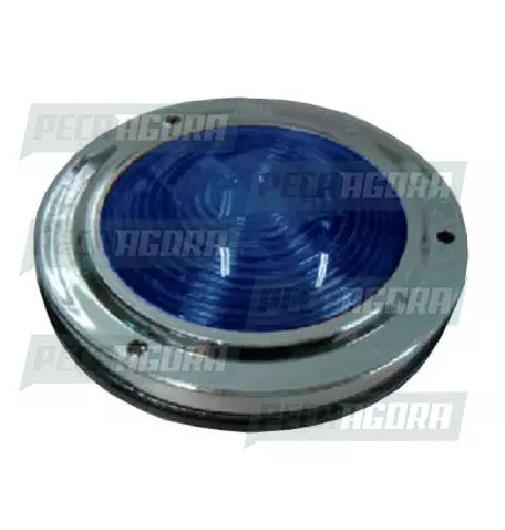 LANTERNA LATERAL CARRETA SOQUETE INTERNO CROMADA - AZ 1117/2 SINALSUL (421278)