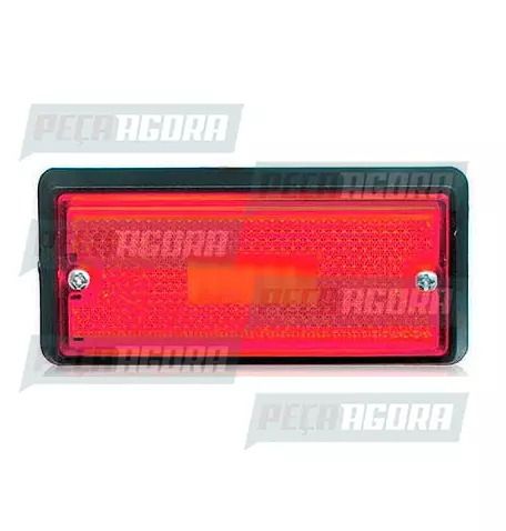 LANTERNA LATERAL RANDON/GUINCHO RETANGULAR COM REFLETIVO TOP FURGOES - VM AF (44