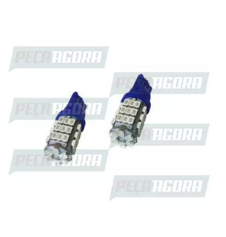 PAR LAMPADA IMPORTADA LED ESMAGADA 12V 42 LEDS AZUL (454893)