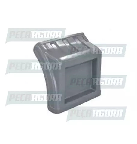 MEIO PARALAMA MERCEDES BENZ 1938 TRASEIRO GRAFITE PLASTICO ESPECIAL (3131401025G