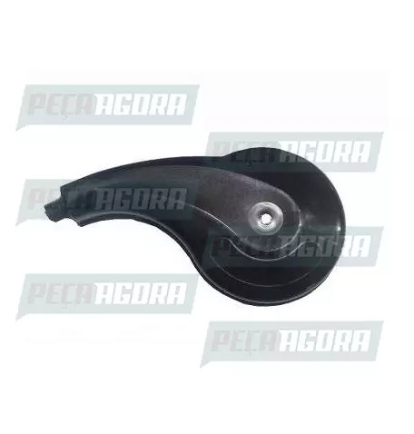 CALOTINHA PRETA PLASTICA MEGA SEM OLHO GATO DIREITO RODOAR (452279)