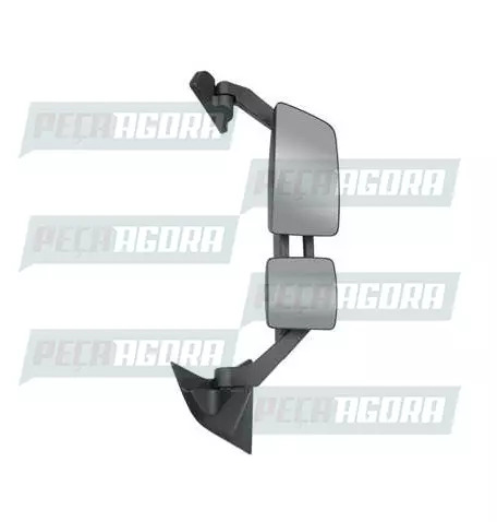 ESPELHO VOLVO FH 2015.. DIREITO COM BRACO SEM DESEMBACADOR COM AUXIL FABBOF (456