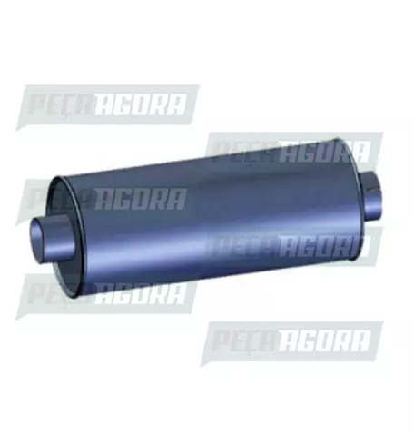 SILENCIOSO ADAPTACAO TUBO CROMADO 4,5'' 590MM FABBOF (449220)
