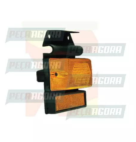 LANTERNA LATERAL BAU GRANDE COM REFLETOR LED BIVOLT SUPORTE FLEXIVEL AM RN (4568