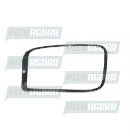 MOLDURA FAROL MERCEDES BENZ AXOR 2544/1933 CROMADA ESQUERDO PRIMER BONFANTI (940