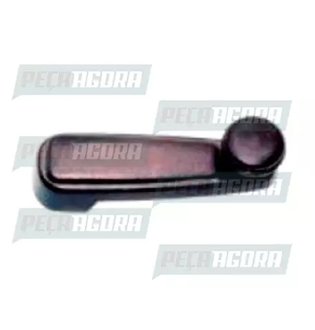 MANIVELA VIDRO PICK-UP/FORD CAMINHAO 85/90 METAL PRETA BRIM (94633926FE)