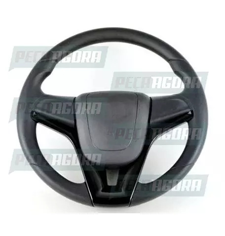 VOLANTE 380MM CRUZE SPORT SEM CUBO UNIVERSAL PRETO (444646)