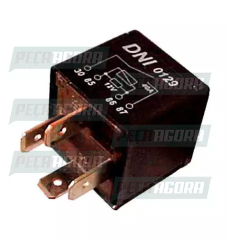 RELE DE INJECAO DE BOMBA ELETRICO DE COMBUSTIVEL MERCEDES BENZ 4 TERMINAIS SEM S