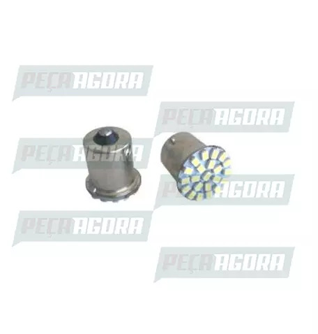 PAR LAMPADA IMPORTADA LED 1156 12V 22 LEDS 1 POLO BRANCA (454924)