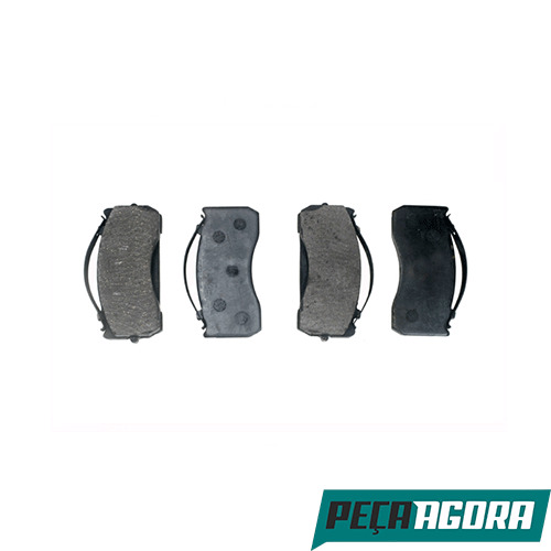 PASTILHA FREIO DIANTEIRO MB ACCELO 915C 712 715 917 - 98 A 2004 (0034207220-L421