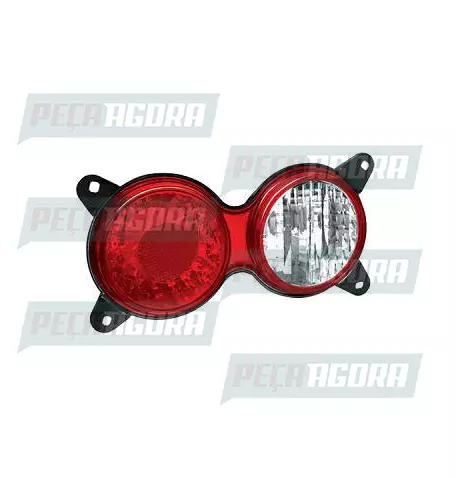 LANTERNA TRASEIRA KIA BONGO K2500 / K2700 BICOLOR  COM CHICOTE PRADOLUX PL0828 (