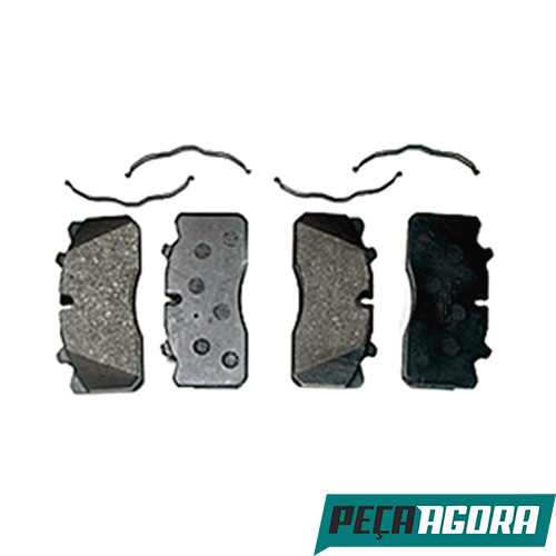 PASTILHA FREIO MB MERCEDES BENZ 812 914 ELETRONICO DIANTEIRO (34201320)