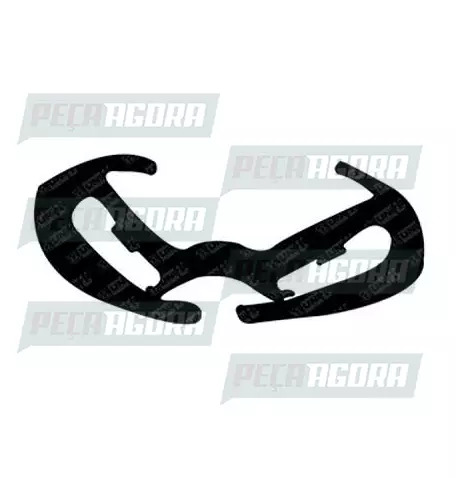 CANALETA VIDRO PARA SCANIA 112 COM PESTANA - FLOCK (447950)