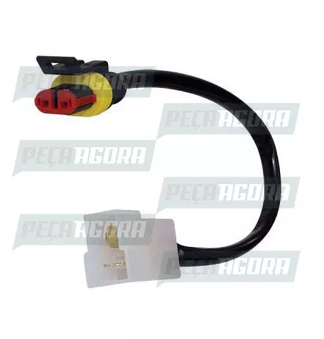 CONECTOR LANTERNA 2V UNIVERSAL COM RABICHO PRADOLUX PL0678 PL0812 PL0898 PL1308 