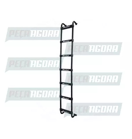 ESCADA TRASEIRA CROMADA VOLVO FH 16 XL 2015  (444170)