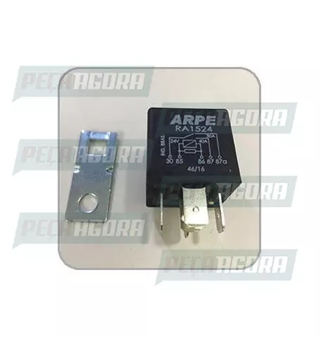 RELE AUXILIAR REVERSOR FORD 5 TERMINAIS 40/30A 24V - SEM SUPORTE ARPE (350542701