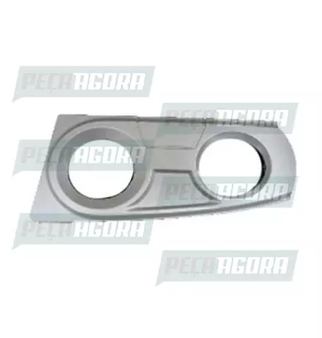 MOLDURA FAROL PARA IVECO STRALIS 08/TECTOR/CURSOR 09 DUPLO - ESQUERDO (448698)