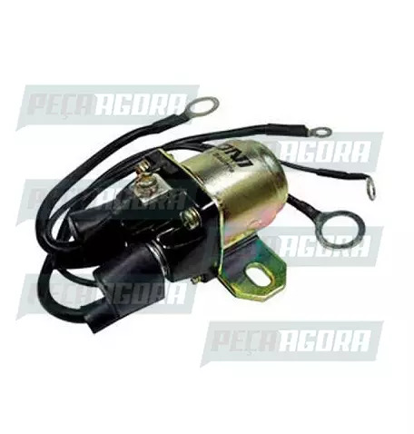 RELE AUXILIAR DE PARTIDA MERCEDES BENZ 5 TERMINAIS COM SUPORTE 12V DNI 8174 (449