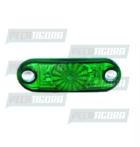 LANTERNA PLACA/DELIMITADORA COM LED ACRILICO - VD PL1334 PRADOLUX (443865)