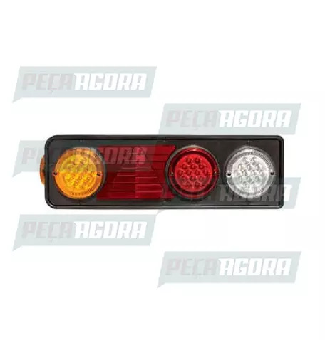 LANTERNA TRASEIRA KIT FACCHINI 42 LED COM TRIANGULO DIREITO  PRADOLUX PL2010 (44