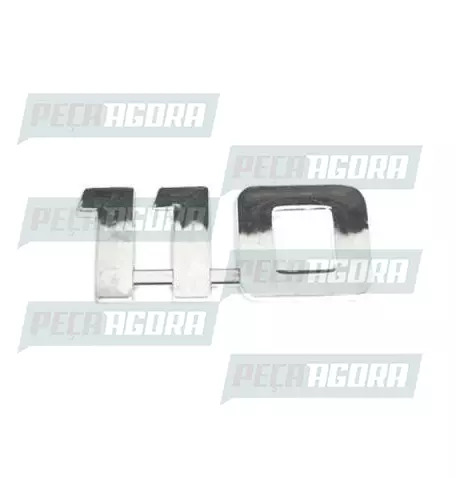 EMBLEMA PLASTICO CROMADO PARA SCANIA ''110'' (422809)