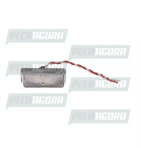 LANTERNA TETO EXTERNO DELIMITADORA FORD CARGO REFIL COM LED CR- PL0470 PRADOLUX 